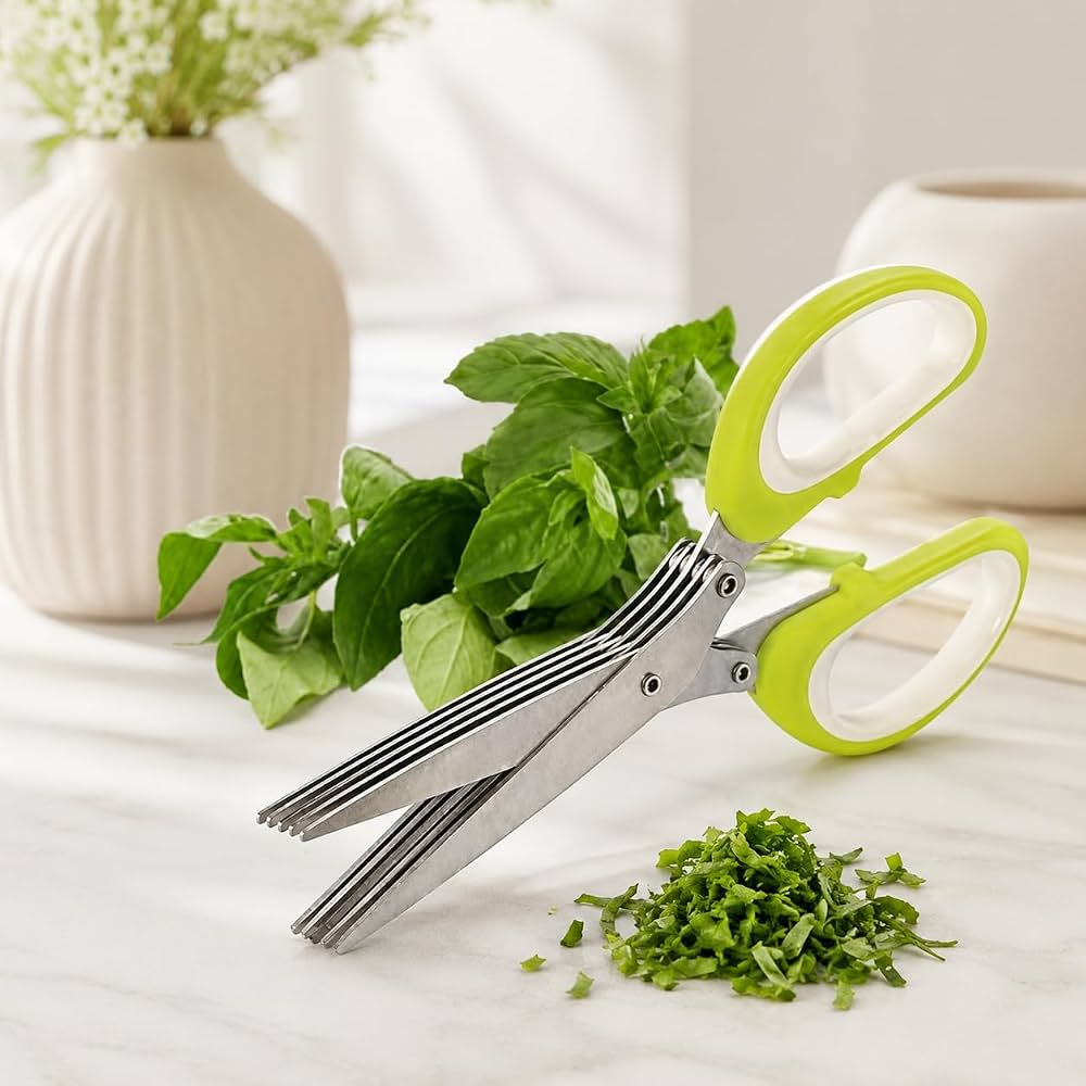 5 blade scissors